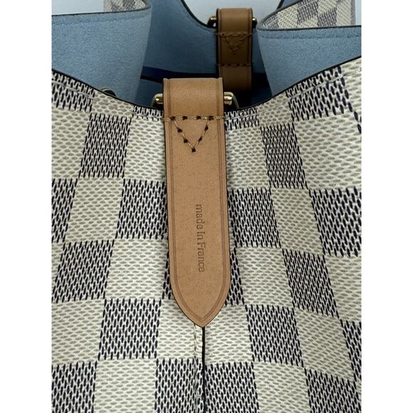Louis Vuitton Damier Azur Néonoé MM with Braided Strap - Picture 6 of 16